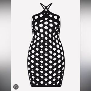 YITTY Black Cutout Dress
